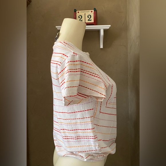 Anthropologie Dolan Left Coast Collection Striped Tee Women’s size M - Picture 4 of 12